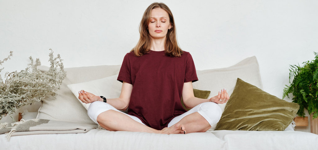 Meditation oder Yoga